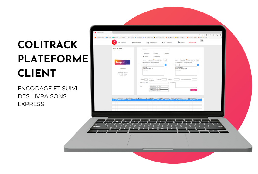livraison express encodage client