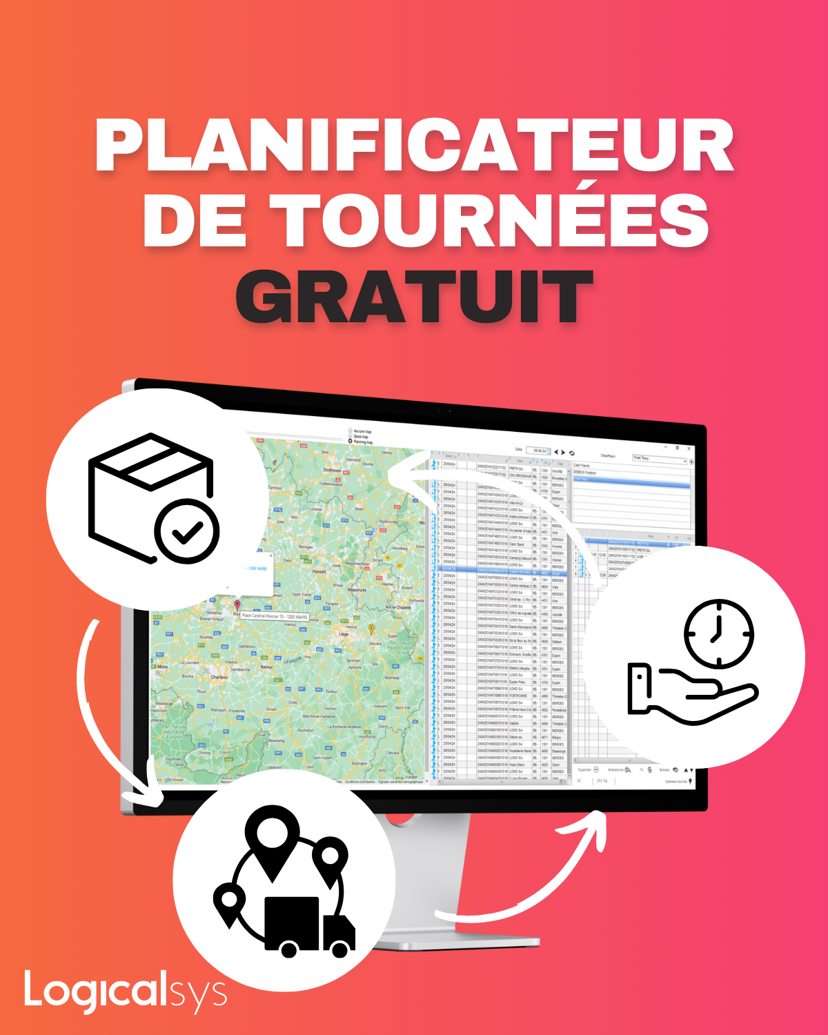 Planificateur de tournées gratuit